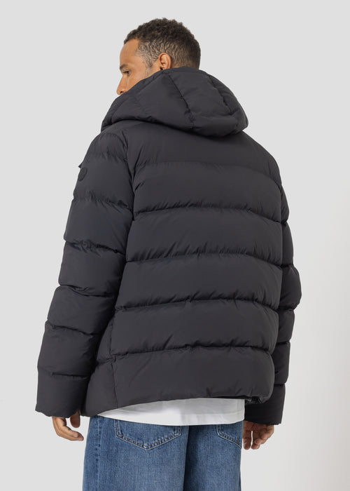 Doudoune à capuche amovible Grand Froid Noir Riven