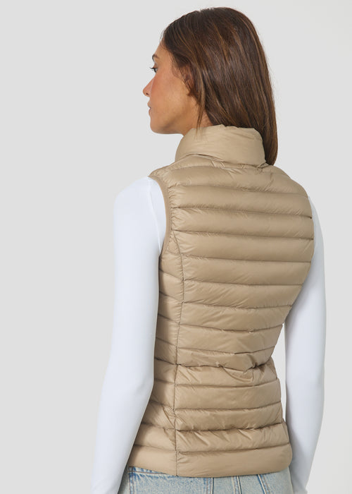 Doudoune légère sans manches Beige Seda - JOTT - 3