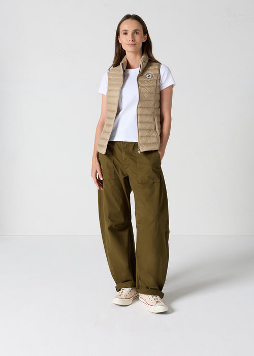 Doudoune légère sans manches Beige Seda - JOTT - 3
