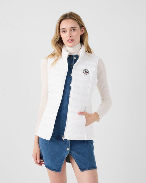 Doudoune légère sans manches Blanc Seda - JOTT - 3