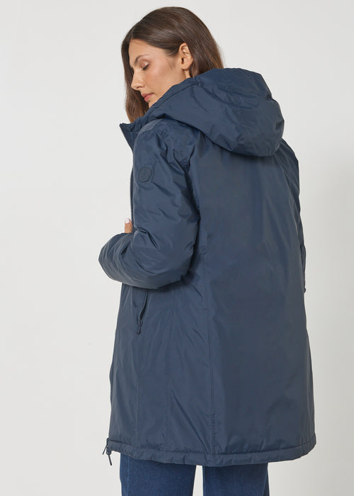 Doudoune longue réversible Bleu nuit/Bleu nuit Verone 2.0 - JOTT - 3