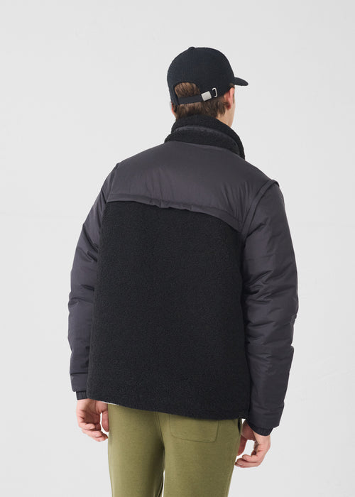 Doudoune sherpa Noir Oleg - JOTT - 5