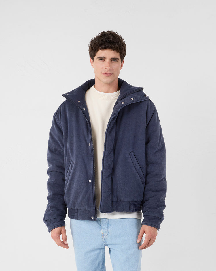 Bomber en jersey Marine Hank