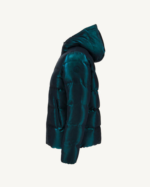Doudoune Grand Froid Christmas bleu Happy - JOTT - 3