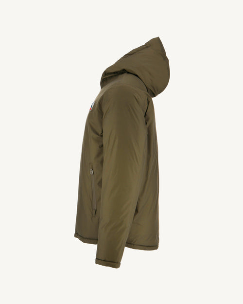 Doudoune réversible à capuche Grand Froid Army/Sauge Aspen - JOTT - 4