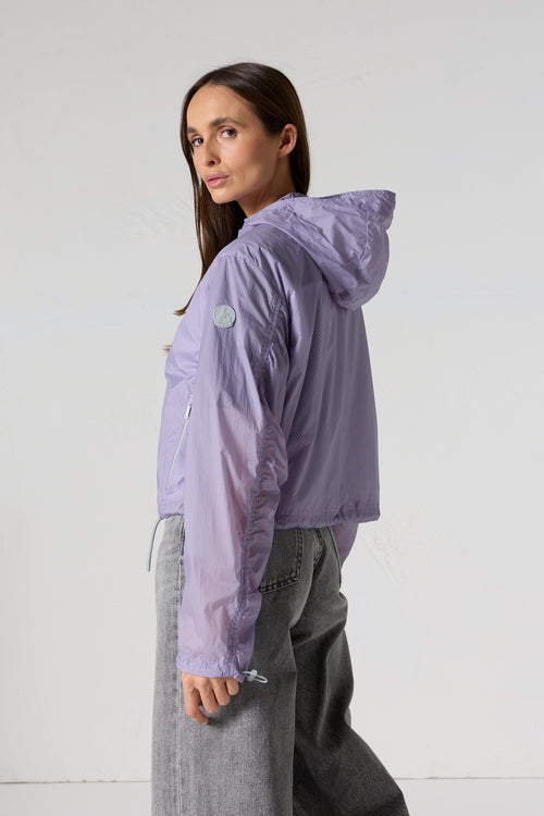 Coupe-vent court Encens violet Ally - JOTT - 4