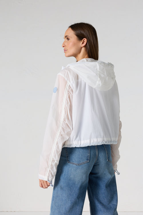 Coupe-vent court Blanc Ally - JOTT - 4