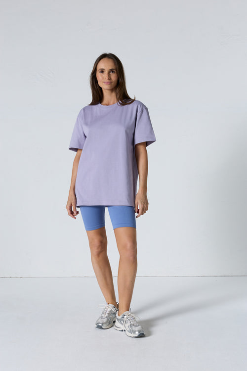 T-Shirt col rond mixte Encens violet Andrea - JOTT - 5