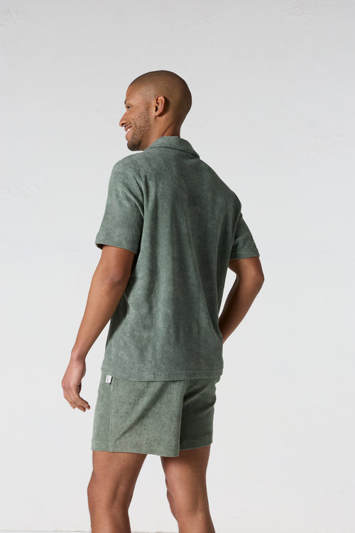 Polo manches courtes Vert sauge Buggy - JOTT - 4