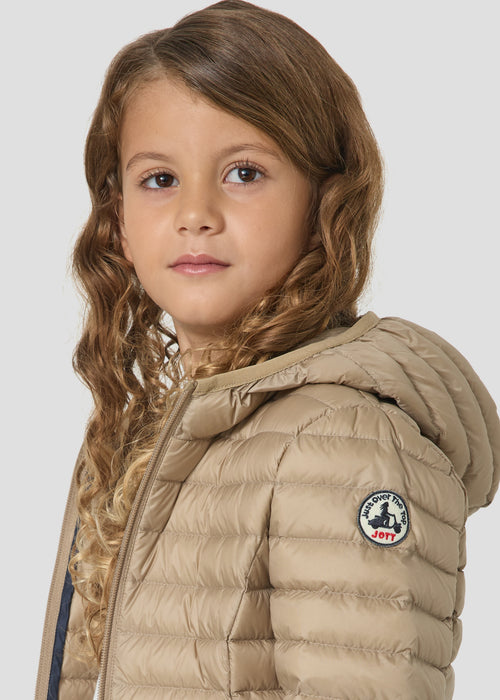 Doudoune légère à capuche enfant Beige Carla - JOTT - 4