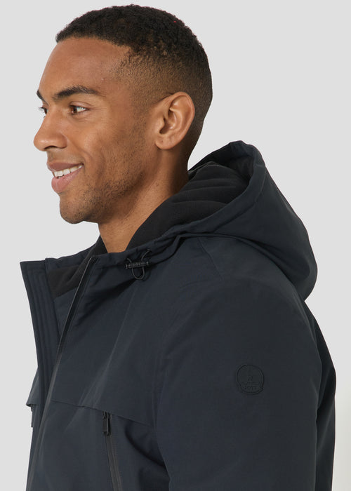 Imperméable polaire Noir Colombo - JOTT - 4