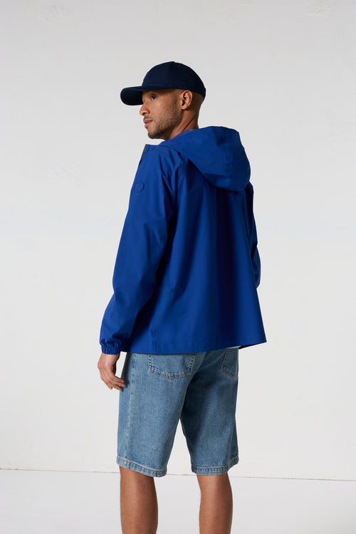 Coupe-vent coupe droite Bleu cobalt Cove - JOTT - 4