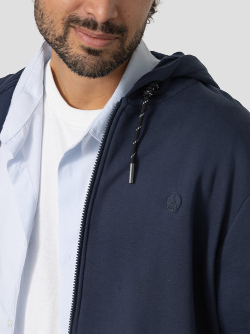 Veste zippée à capuche Marine Dalil - JOTT - 3