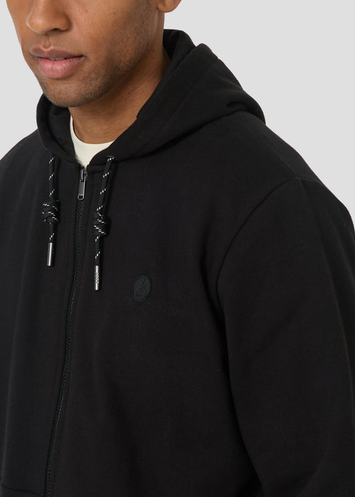 Veste zippée à capuche Noir Dalil - JOTT - 4