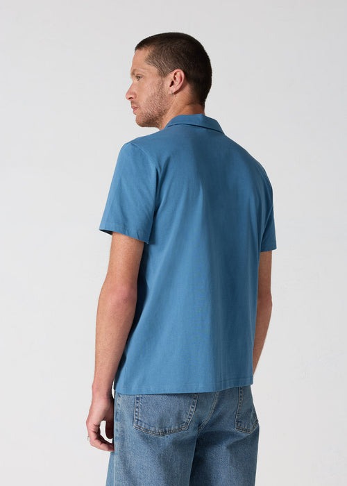 Polo manches courtes Bleu jeans Dario - JOTT - 4