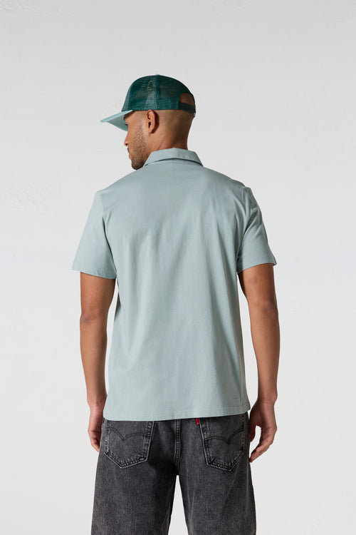 Polo manches courtes Roche lunaire Dario - JOTT - 4