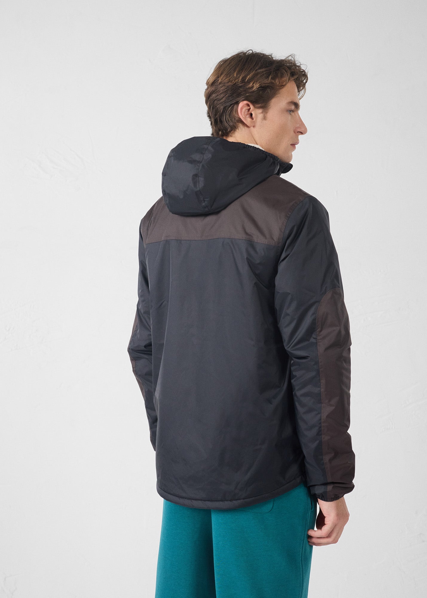 Imperméable sherpa Noir Dippen sherpa - JOTT - 4