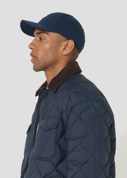 Doudoune légère col chemise Bleu nuit Echo - JOTT - 4