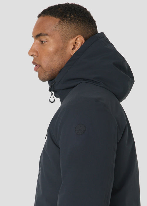 Imperméable polaire mi-long Noir Hatton - JOTT - 4