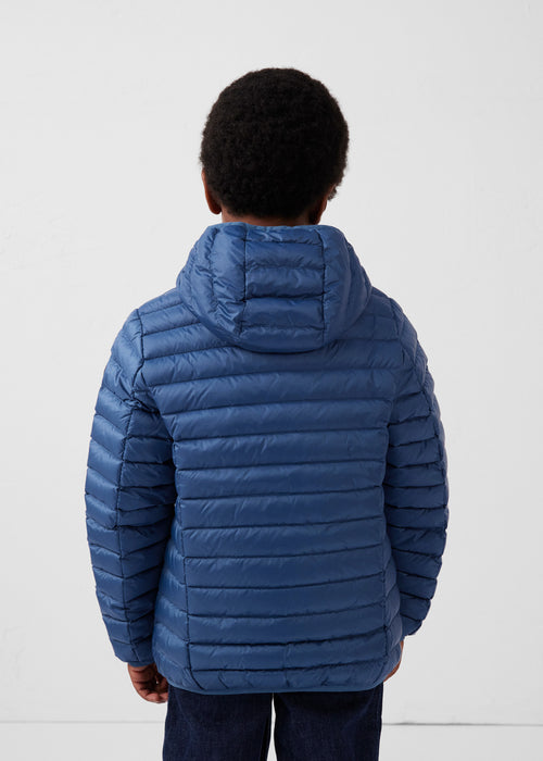Doudoune légère à capuche enfant Rouge feu Hugo - JOTT - 4