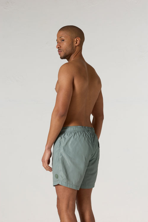 Maillot de bain Vert sauge rayé Ian stripe - JOTT - 4