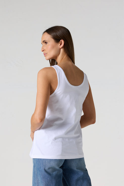Débardeur Blanc Illona - JOTT - 4