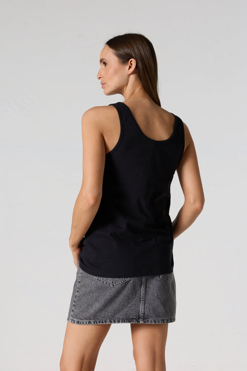 Débardeur Noir Illona - JOTT - 4