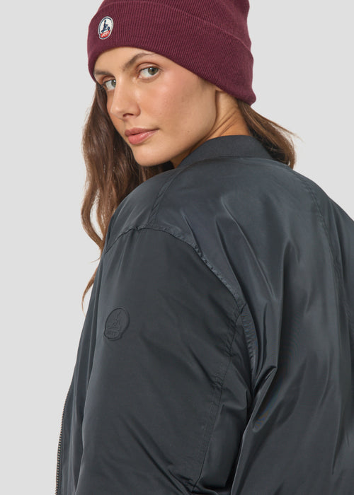 Bomber satin Noir Inael - JOTT - 3
