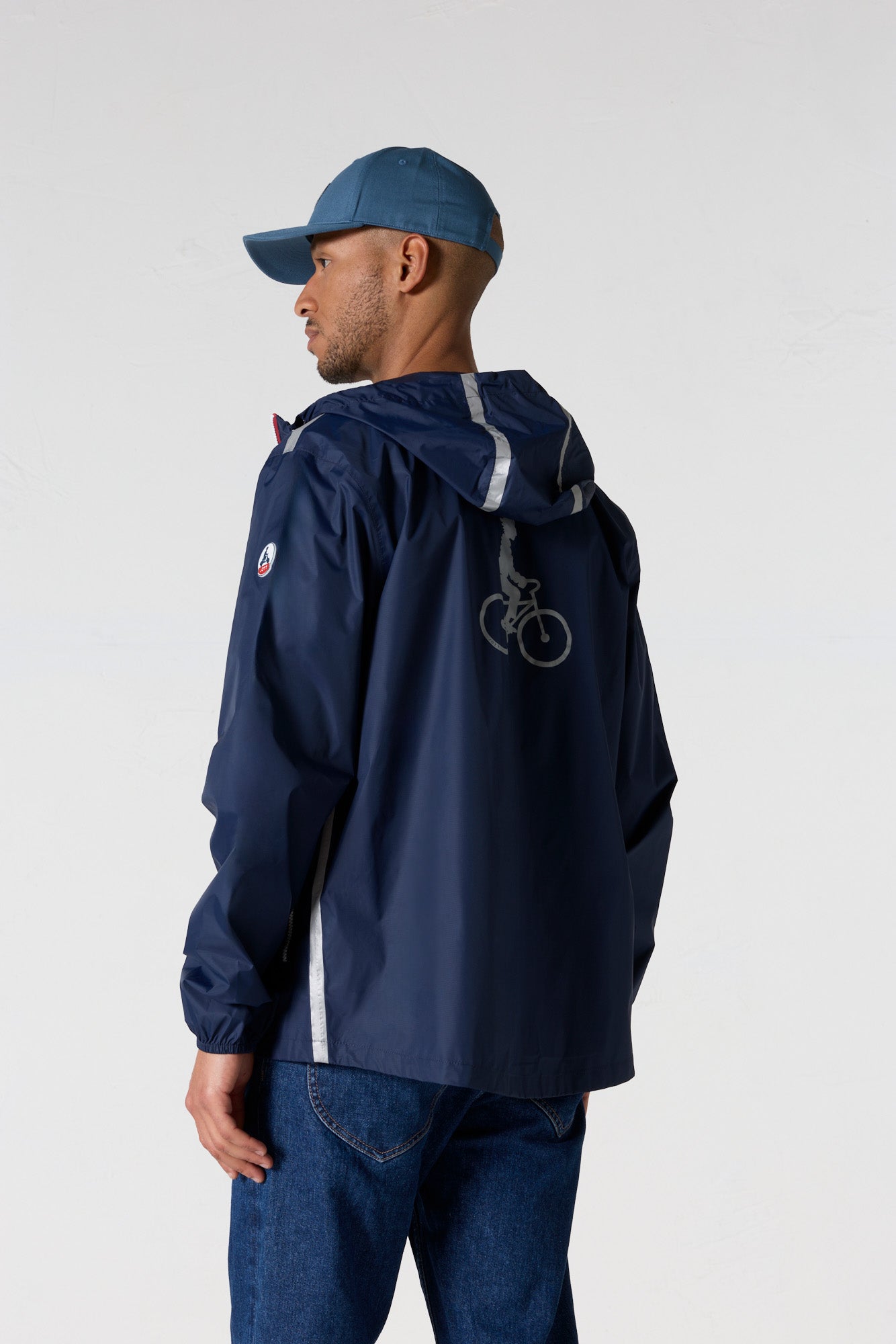 Imperméable mixte Marine Kilmory réflective - JOTT - 4