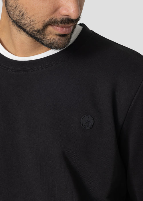 Sweat col rond Noir Lattre - JOTT - 3