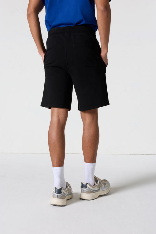 Short en molleton Noir graphite Levon - JOTT - 3