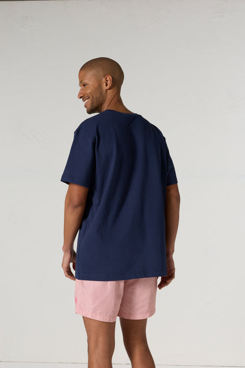 T-shirt col rond mixte Marine Lipe - JOTT - 4