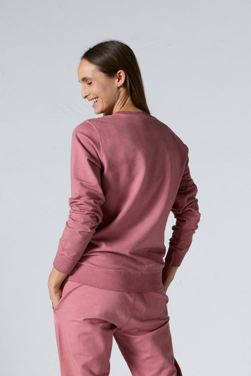 Sweat col rond Pink antique Maida - JOTT - 4