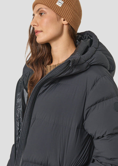 Doudoune longue oversize Noir Mikkeli - JOTT - 3