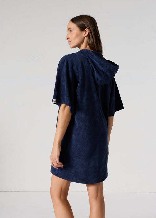 Robe éponge à capuche Marine Pearl - JOTT - 4