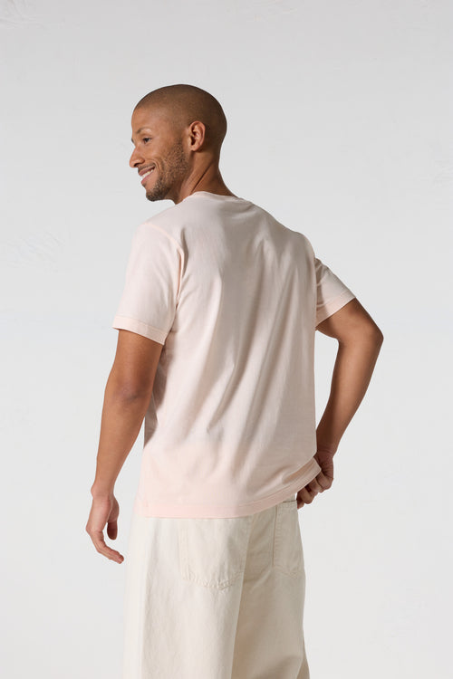 T-shirt à col rond homme en coton Salty nude Pedro - JOTT - 4