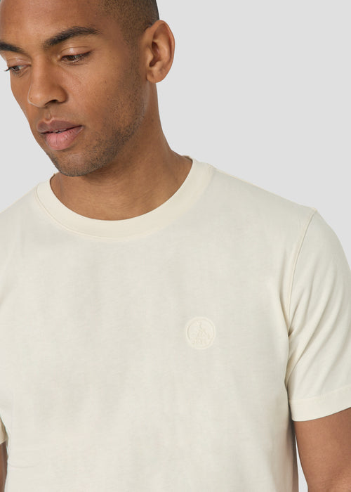 T-shirt à col rond homme en coton Naturel Pedro - JOTT - 4