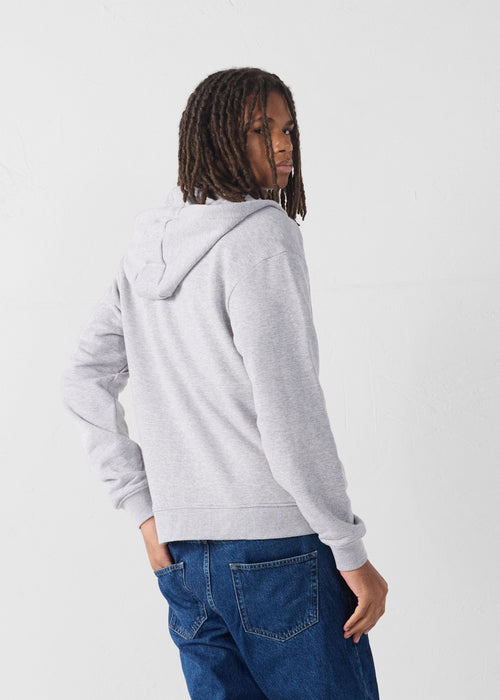 Veste zippée Gris chine Roy - JOTT - 4