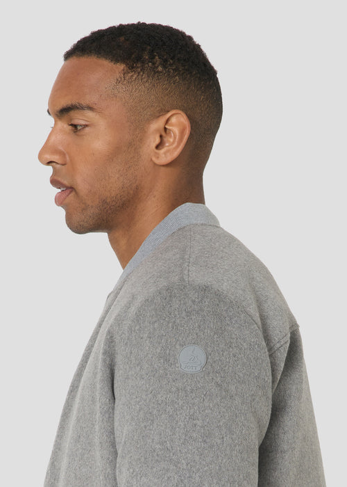 Bomber laine Gris chiné Skanor - JOTT - 4