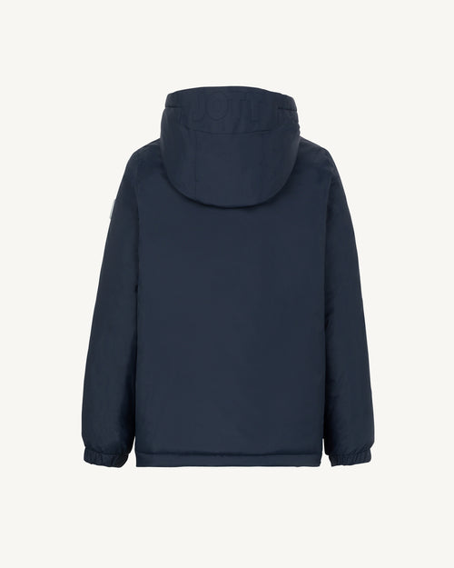 Doudoune enfant réversible à capuche Ultralight Marine/Beige Kyoto 2.0 - JOTT - 5