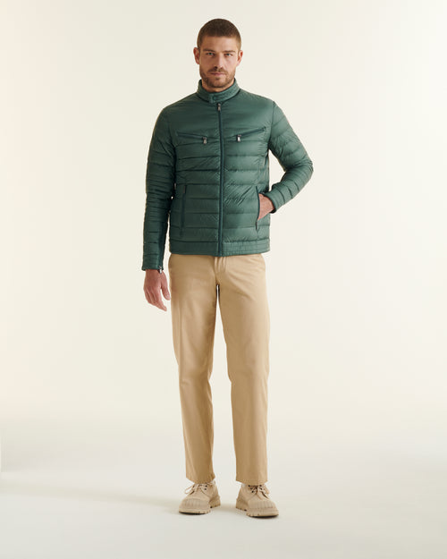 David celadon green Down jacket - JOTT - 5