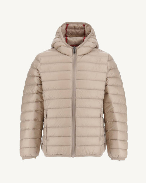 Doudoune légère à capuche enfant Beige Hugo