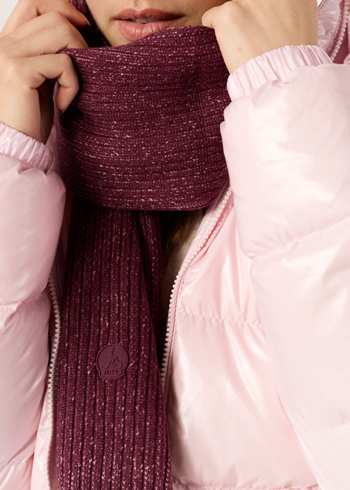 Écharpe bicolore Cerise noire Peech - JOTT - 2