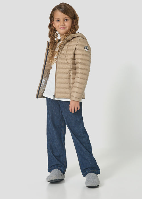 Doudoune légère à capuche enfant Beige Carla - JOTT - 5