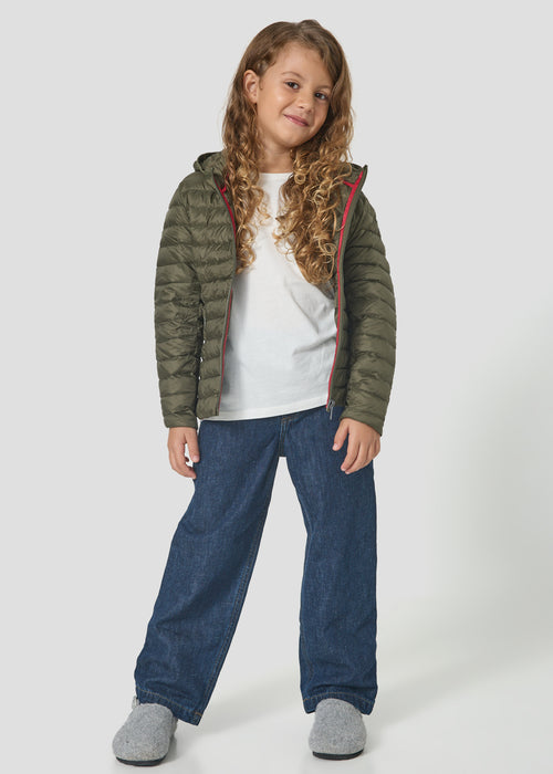 Doudoune légère à capuche enfant Army Carla - JOTT - 5