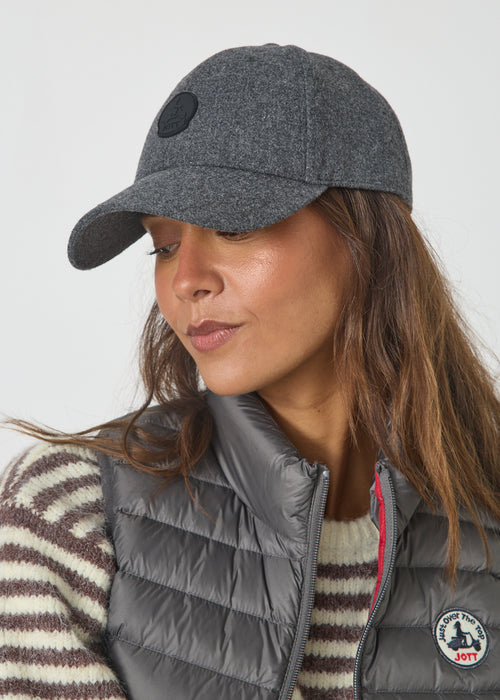 Casquette en laine Gris chiné foncé Celian - JOTT - 3