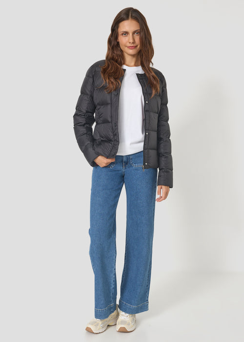 Doudoune inspirée tailleur Noir Christy - JOTT - 5