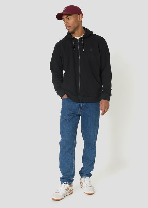 Veste zippée à capuche Noir Dalil - JOTT - 5