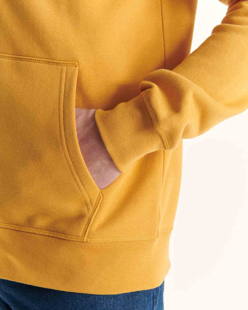Sweat à capuche en coton biologique Malt blond Mexico - JOTT - 2