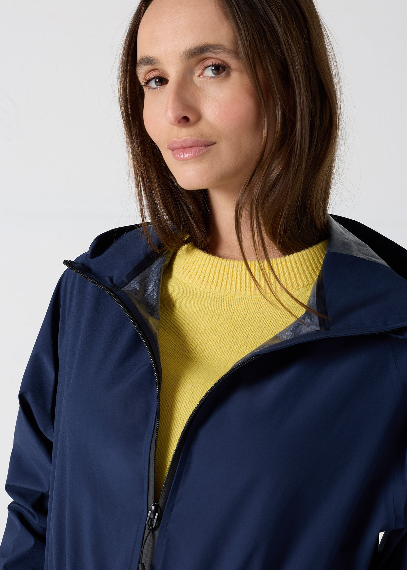 Coupe-vent long Marine Airy - JOTT - 5